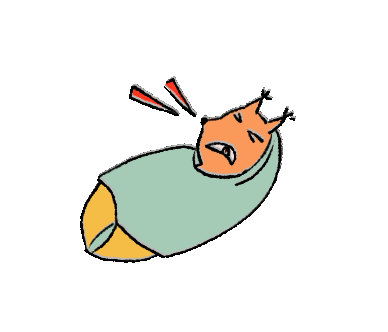 Tired Animation Sticker by Studio uuuh!