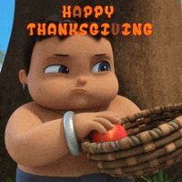 Thanksgiving Gratitude GIF by Chhota Bheem