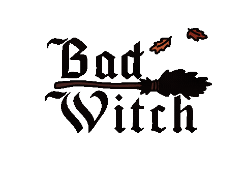 Fall Witch Sticker