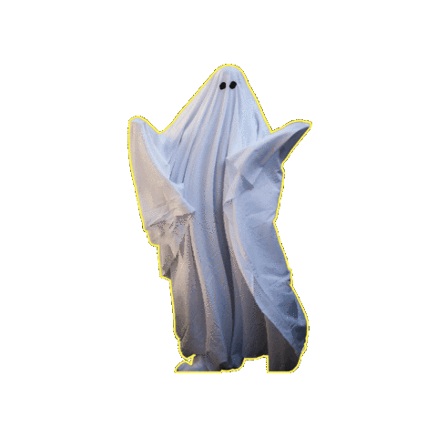 Halloween Ghost Sticker