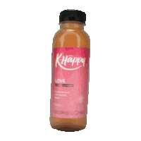 Khappykombucha spin kombucha bottles probiotics Sticker