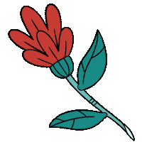 Flower Plant Sticker