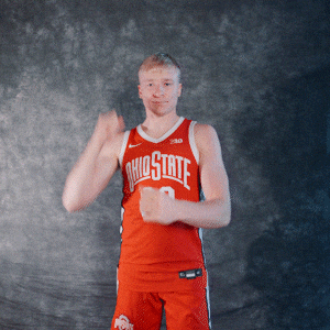 Basketball Shoot GIF by Ohio State Athletics