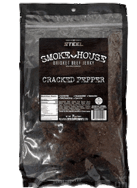 Beef Jerky Sticker by Steel Supplements