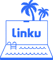 Workation Creatie Sticker by Linku Digital Agency