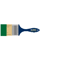 Brewerspaints painting diy paint brush Sticker