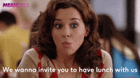 We Wanna Invite You To Have Lunch With Us