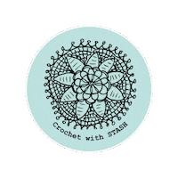 Crochet Stash Sticker by Rick Rack Textiles