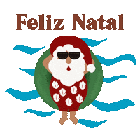 Santa Claus Christmas Sticker