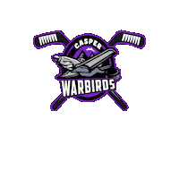 CasperWarbirds hockey casper wyoming warbirds Sticker