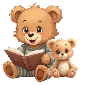 Cute Teddy Bears Sticker