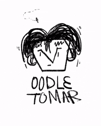 lalposter cartoon creepy smiling serious GIF