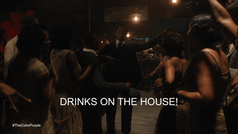 Cheers Colorpurple GIF by Warner Bros. Pictures