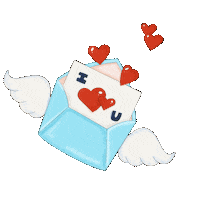 Love You Letter Sticker