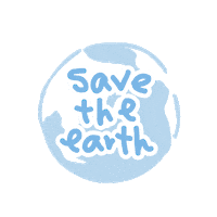 Save The Earth Sticker by ethicame