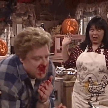 roseanne conner GIF by absurdnoise