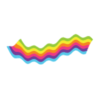 Rainbow Lsd Sticker by GravLabs