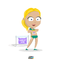 Track And Field Sticker by World Athletics