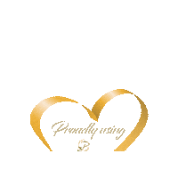 Logo Love Sticker by Glitterbels