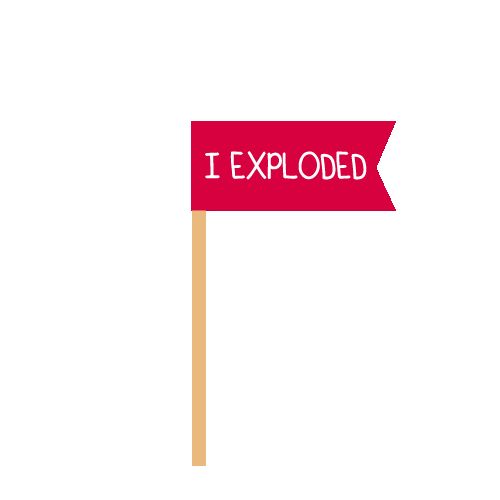 flag sayings Sticker by Exploding Kittens