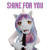 Unicorn Pip Sticker by sat1