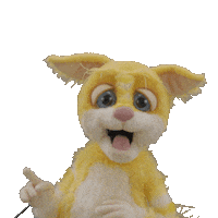 Kitty Pip Sticker by sat1