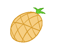 hugsmartpet hawaii pineapple sloth aloha Sticker