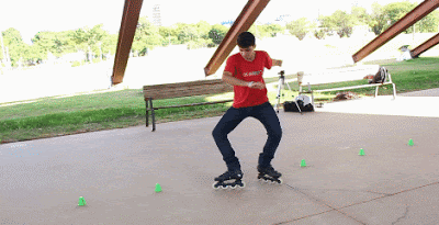 victorkovics giphyupload freestyle slalom aprenda slalom GIF