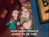 hey arnold nicksplat GIF