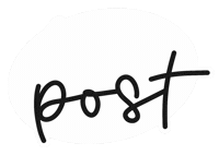 New Post Text Sticker