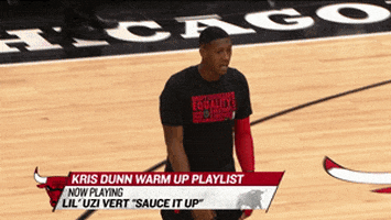 chicago bulls expression GIF by NBA