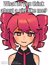 Kasane Teto Observing GIF