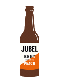 Beer Orange Sticker by Jubelbeer