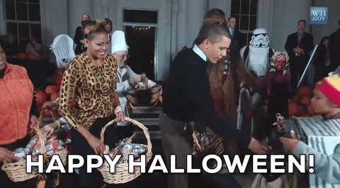 Barack Obama Halloween GIF by GIPHY News