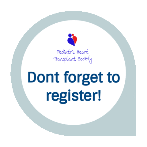 PHTSociety giphyupload register dont forget register now Sticker