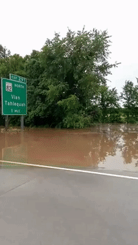 Eastern Oklahoma Inundated With Floodwater After Heavy Rain