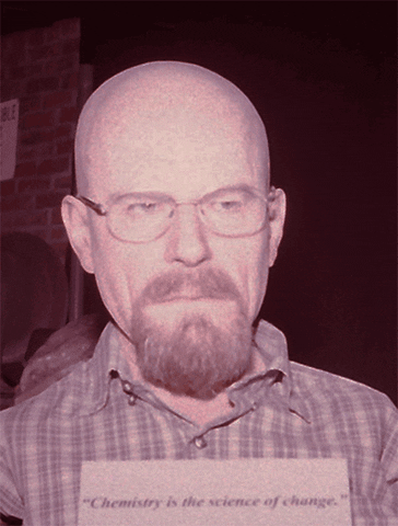 walter white looks ok on your phone GIF