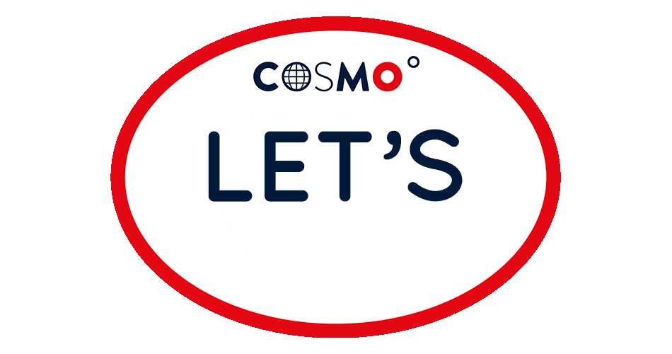 Lets Go Sticker by We are Cosmo