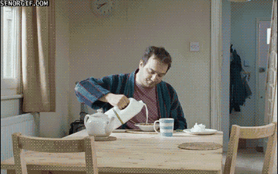 cat milk GIF by Cheezburger