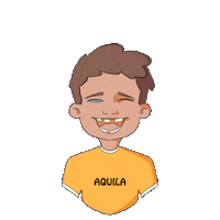 AquilaMovement smile cartoon fail tooth Sticker