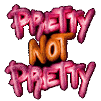 prettynotprettyband logo pretty not prettypretty Sticker