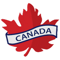 Maple Leaf Vintage Sticker by PAJAR CANADA