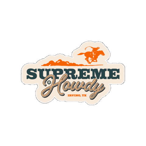Texas Howdy Sticker by Supreme Lending