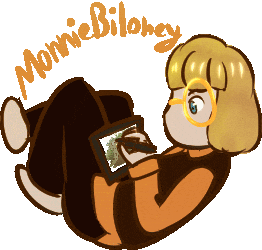 Monniebiloney Sticker