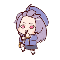 Walking Rei Sticker