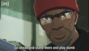 Play Dumb Cowboy Bebop GIF by Adult Swim