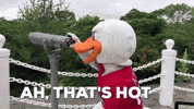 FollowStevens look duck binoculars thats hot GIF