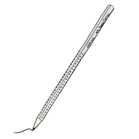 Pencil Sticker by Faber-Castell