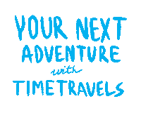 Logo Travel Sticker by Timetravelsclub