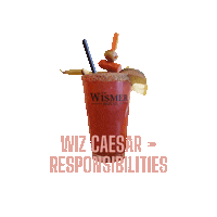 thewismerhouse canadian caesar the wiz port elgin Sticker